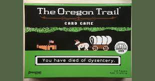 We did not find results for: The Oregon Trail Card Game Board Game Boardgamegeek