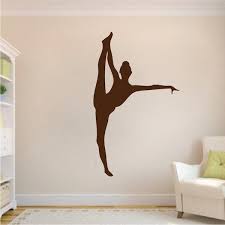 Gymnastics Girl Wall Mural Trendy