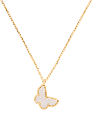 18k yellow gold pendant necklace