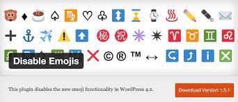 disable emojis in wordpress 4 2 for a