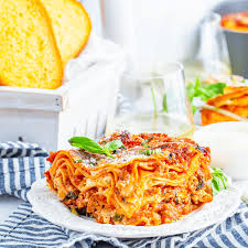 air fryer lasagna fork to spoon
