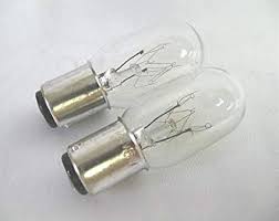 Amazon Com Ngosew 2pcs Light Bulb 120v 15 Watt Push In Twist For Singer Featherweight 221 222 Singer Serger Overclock 14u544 14u554 14u555 14u557 14u344 14u354b