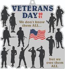 2021 Veterans Day 1M, 5K, 10K, 13.1, 26 ...
