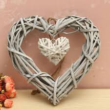 Shabby Chic Heart Home Wall Hanging