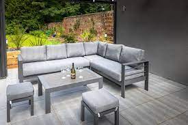 Chelsea Aluminium Corner Sofa Set