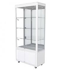 Upright Display Cabinet With Led Lights