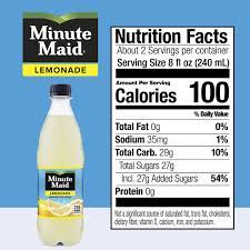 minute maid lemonade 6 pk 16 9 oz
