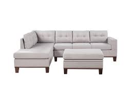 Lilola Home Hilo Fabric Sectional Sofa