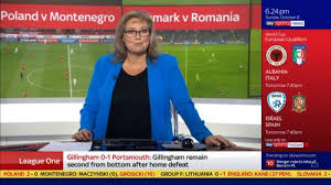 Natalie currently present live news on skysports news channel in the uk while her previous work involved subbing stories and also writing text on live news ticker. Sky Sports News Presenters