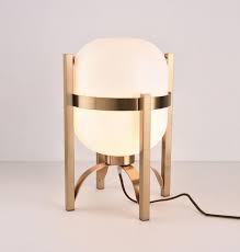 Creative Design Oval Glass Table Lamp