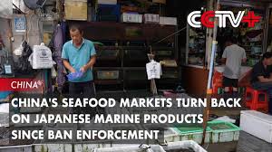 China's Seafood Markets Turn Back on Japanese Marine Products Since Ban Enforcement - YouTube