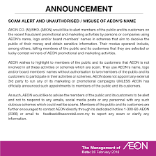 Aeon Co M Bhd Corporate