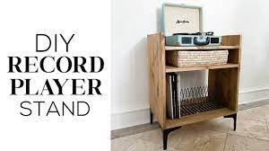 diy record player stand you