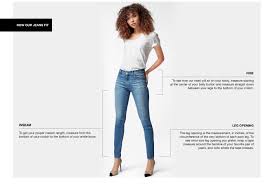 Womens Jeans Size Guide Jeans Fit Guide J Brand