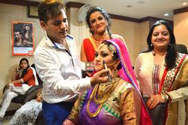 vlcc organizes bridal make up work