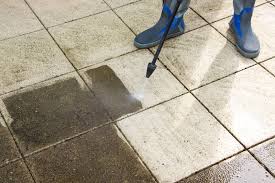 Also, it is important to note that for the best results let the vinegar and water soak on the stained paver for about one hour before using soap and. How To Clean Patio Slabs Step By Step Guide Minster Paving Oxford