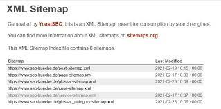 wie wichtig sind sitemaps für seo