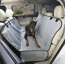 4knines Dog Seat Cover With Hammock For
