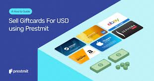 sell gift cards for usd using prestmit