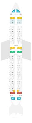 Seat Map Airbus A320 320 V1 Frontier Airlines Find The
