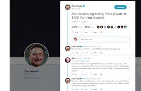 Complete stock market coverage with breaking news, analysis, stock quotes, before & after hours most stock quote data provided by bats. Seven Months After Elon Musk S 420 Tweet Tesla Stock Is Closer To 240 Torque News