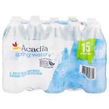 save on stop acadia spring water