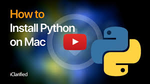 how to install python on mac video
