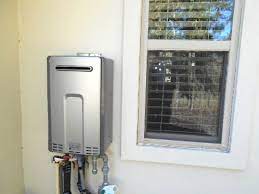 outdoor tankless gas water heater