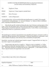 26 Employee Write Up Form Templates Free Word