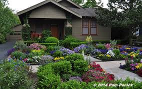 Lawn Flower Garden At Houston Heights