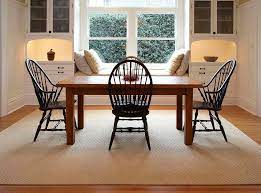 synthetic sisal rugs under your dining