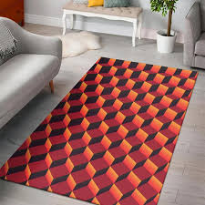minecraft lava rug custom size and