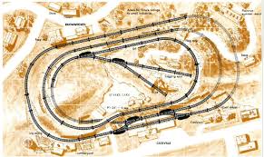 Two Vintage N Scale Track Plans Trains