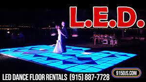 led dance floor als bookings