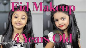 youngest makeup artist does eid makeup