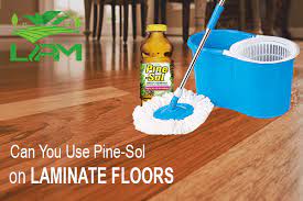 can you use pine sol on laminate floors