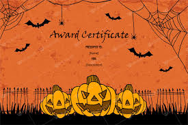 Halloween Award Certificates 5 Printables For Microsoft Word