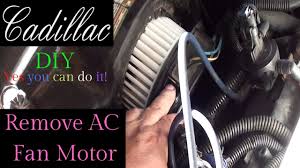 how to replace ac fan er motor