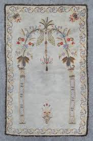 ottoman antique embroidery prayer rug