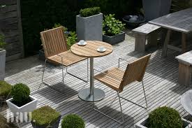 tripoli contemporary teak garden chairs