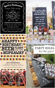 birthday party ideas for the guys