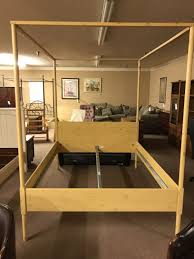 You can read real customer reviews for this or any. Ikea Wood Queen Canopy Bed Delmarva Furniture Consignment