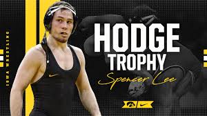 Apologies if this was posted already. Iowa Wrestling Spencer Lee Wins Dan Hodge Trophy Kscj 1360