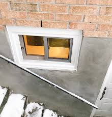 Double Slider Basement Windows