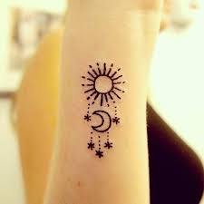 42 beautifully simple wrist tattoo ideas you'll love. Sun Easy Simple Tattoo Easy Simple Tattoos Easy Tattoos Crayon