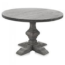 Round Column Leg Dining Table