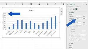 change the scale on an excel graph