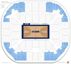 Gampel Pavilion Connecticut Seating Guide Rateyourseats Com