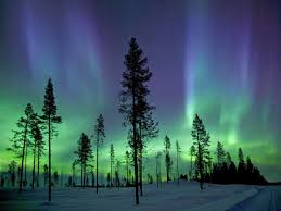 northern lights in finland this winter