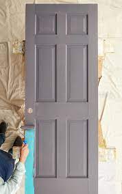 Making a big w mark will leave a good. How To Paint An Interior Door Like A Pro Better Homes Gardens
